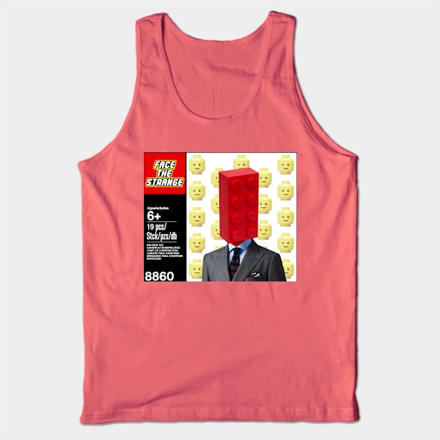 Boxed Blockhead Tank Top by FaceTheStrange